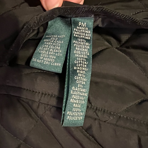 Vintage 90’s Ralph Lauren Women’s PM Reversible Vest  Monogram & Horsebit Lining - Picture 6 of 6